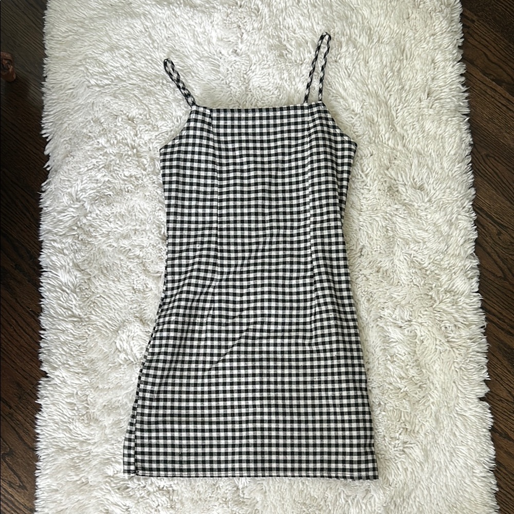 Urban Outfitters Black and White Sheath Mini Dress